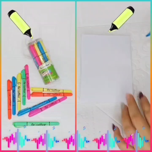 (1PCS) STABILO HIGHLIGHTER FLEXIOFFICE FO HL01 / STABILO FLEXOFFICE 2 MATA BEDA / STABILO PENANDA WARNA TULISAN / TWINKLE CAP HIGHLIGHTER / SFO5716