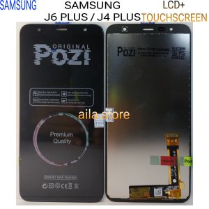 ORIGINAL POZI LCD TOUCHSCREEN SAMSUNG J6 PLUS/J4 PLUS FULLSET