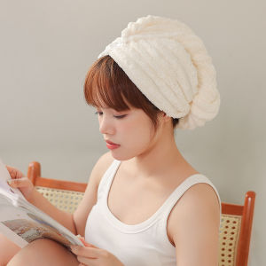 Ultra Absorbent Quick Dry Hair Cap for Women New 2025 Grace Macaron Color Bath Cap Towel Style Hair Drying Headscarf