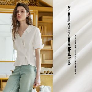 BEIQIANI | Slanted Placket Tie Collar Womens Shirt