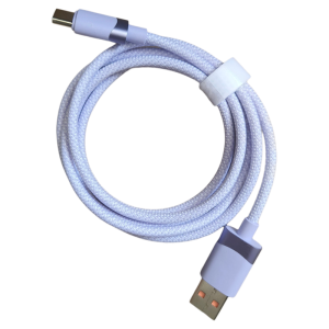 Newly Released Braided Copper Core Type-C Data Cable 120W Full USB Compatibility Android Phone Charging Cable 6A Fast Charge Line