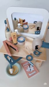 Tender Leaf Toys ของเล่นไม้ ร้านทำผมหรรษา Hair Salon ของเล่นบทบาทสมมติ