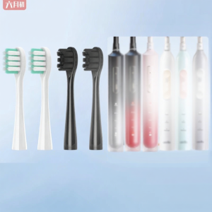 Soft Bristle Electric Toothbrush Head Compatible with Usmile Smiley plus Early June Dense Foam Brush Replacement Head for Oral Care
