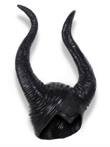 Maleficent Horns หมวกหน้ากากคอสเพลย์สําหรับ Halloween Sleeping Beauty ฟิล์ม Prop แฟนตาซีแต่งหน้าเครื่องแต่งกายอุปกรณ์เสริม