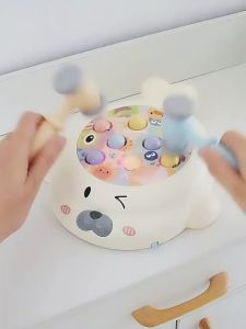 Baby Toys 0 6 12 13 24 Months Children Early Educational Toys for Baby Boys 1 Year Toddler Music Whack A Mole Game Toy Kid
