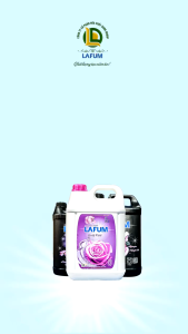 Nước xả vải Lafum 3.2L với hỗn hợp hạt lưu hương đậm đặc tan nhanh trong nước lưu hương bền lâu dưỡng mềm sợi vải