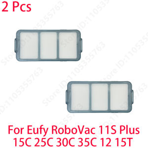 For Eufy RoboVac 11S Plus 15C 25C 30C 35C 12 15T Spare Parts Roller Main Side Brush HEPA Filter Robot Vacuum Cleaner Accessories