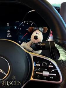 Cute Pig Plush Doll Creative Gift Car Windshield Wiper Decorations Home Decoration Kawaii Accessories Home Desk Ornament