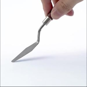 ชุด 5 ชิ้น เครื่องมือวาดภาพสีน้ำมัน ไม้พาย เครื่องมือวาดภาพ ชุดมีดโกน / Oil Painting Cutter Artist Painting Scraper