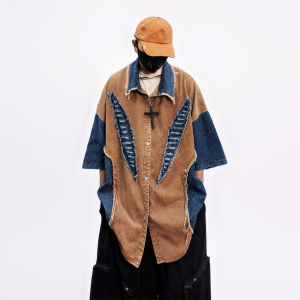 Casual Vintage Retro Faded Loose Shirt