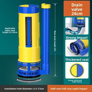 Vintage Compatible Toilet Repair Kit In-built Split Design