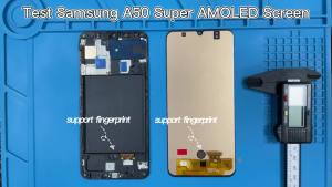 6.4 For AMOLED For Samsung A50 SM-A505FN/DS A505 LCD Display Touch Screen Digitizer With Frame For Samsung A50 LCD