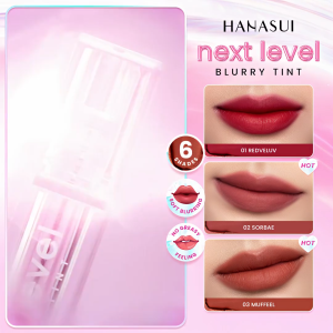 RF Kosmetik | Hanasui Next Level Blurry Tint Perona Bibir Tahan Lama