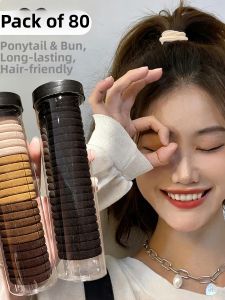 MOYAJIEKA | Seamless Non-Damaging Simple Elastic Hair Ties