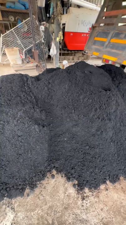 แกลบดำอย่างดี คุณภาพสูง เกรด A ผสมดินปลูก