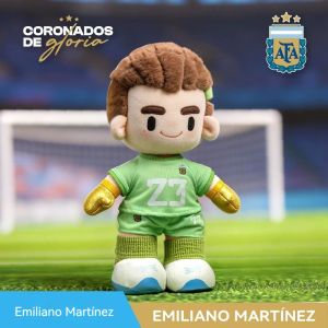 Official Argentina National Football Team 2026 Messi Martínez Enzo 35cm Plush Toy Perfect Gift for Fans Ideal for Collection