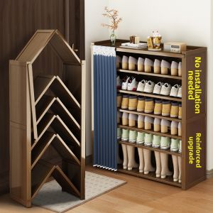 Dust-Proof Multi-Level Shoe Rack Space Saving