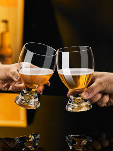 BANGBEBE | Luxury Crystal Glass Beer Mug with Gold Foil
