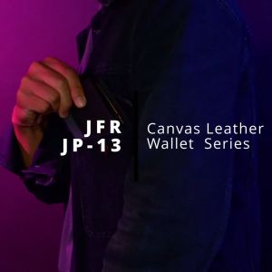 JFR Dompet Pria Bahan Kanvas JP13: Desain Stylish dan Tahan Lama