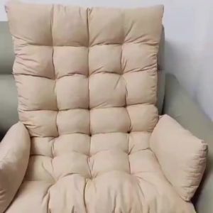 Đệm Ghế Xích Đu Trong Nhà/ngoài Trời Chất Liệu PP Mềm Mại Chống Trơn Trượt Dùng Cho Ban Công Sân Vườn Đồ Nội Thất Ngoài Trời Có Thể Tháo Rời Và Giặt Được Đệm Ngồi Cho Người Lớn