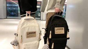 Balo đi học Shimeihui size to nhiều ngăn chất vải dày đẹp