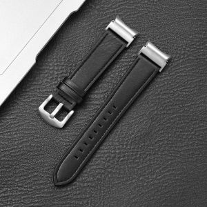Leather Strap for Samsung Galaxy Watch 6 Classic 47mm 43mm 44mm Band No Gaps Bracelet Correa for Galaxy Watch 4 5 Pro Strap
