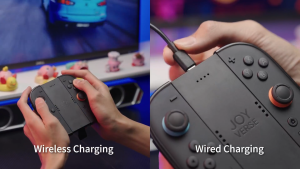 JSAUX Nintendo Switch 2 JoyCon Charging Grip Ergonomic Joy-Con Controller Handle Play While Charging