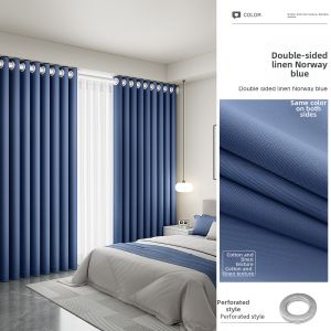 WEILAISHI | Total Blackout Thick Cotton Linen Curtains