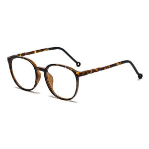 JN IMPRESSION Ultra-light Anti-blue Light Retro Reading Glasses Round Frame Female Portable Internet Celebrity Same Style Glasses Frame Elderly Men Reading Glasses