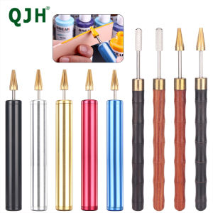 QJH Leather Edge Paint Roller Applicator Edge Oil Finish Tool DIY Leather Dye Painting Pen Leather Craft Tools Accessories