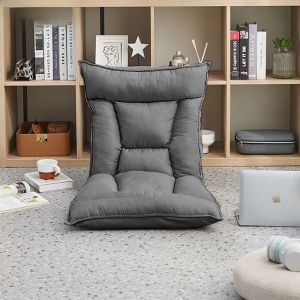 Modern Minimalist Folding Sofa Bedside Window Seat Cushion Backrest Nursing Chair Tatami Mat Dormitory Balcony Chair Lazy Persons Couch
