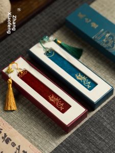 ZHANGXIAOFENG | Antique Handmade Custom Commemorative Brass Bookmark