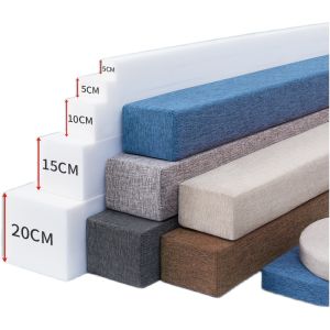 Bedside Wall Filling Pad Wide Mattress Extension Bedroom Decor Simple Modern Style Rectangle Shape Sponge Filled Customizable