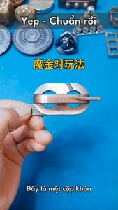 Đồ chơi trí tuệ Yep Yuca Puzzle - Chuẩn rồi Thử thách giải đố thông minh Hack não Trí tuệ Đồ chơi Tư duy Xếp hình 3D
