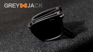 Grey Jack Kacamata Sunglasses Polarized Anti Silau UV400 Foldlable Kotak Bahan Tr90 Bisa Di Lipat 7530