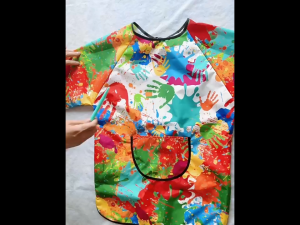 Kids Art SmockKids Painting ApronChildren Artist Aprons with Long Sleeve