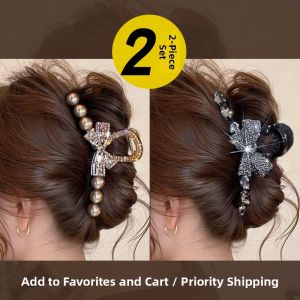 NING ZHOU | Large Elegant Hair Clip