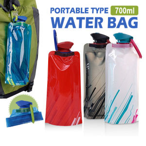 [Ready Stock] Foldable Water Bottle Collapsible Water Bottle Cup Botol Air Lipat Outdoor Gym Sports Flexible Silicone Water Bottle 水罐 水壶 伸缩水壺