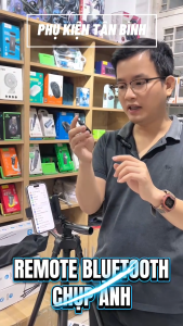 Remote Bluetooth Chụp Hình Từ Xa Cho Điện Thoại