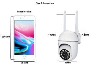 2.4G 8MP Cameras Wifi Video Surveillance IP Outdoor Security Protection Monitor 4.0X Zoom Home Wireless Track Alarm Waterproof