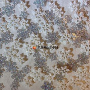 Resin Laser Snowflake Flash Powder White Drip Glue Cream Glue Mobile Phone Case Popular Internet Material Diy Christmas Accessories