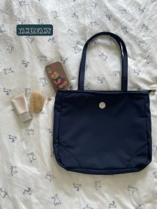 IAC Homemade Thick Violet Blue/Bailitian Commute Leisure Class Bag Tote Nylon Zip One Shoulder Portable Bag