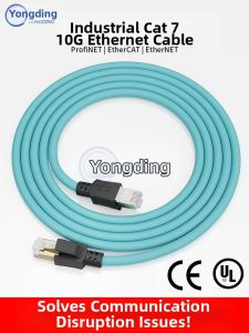 YONGDING | Profinet Industrial Gigabit Ethernet Cable CAT7 Double Shielded High Flexibility