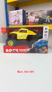 Mainan Anak RC ROCK 4X4 CRAWLER 17835 Mobil Remote Control Rock Crawler Mainan Anak Perempuan - Mainan Anak Laki Laki