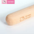 Learning Kitchen Kitty Cat Joint Name Rolling Pin Solid Wood Household Small Non-Stick Children Baking Tool Artifact. 