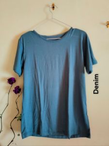 Kaos polos lengan pendek pria/wanita