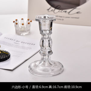 โคมเทียนแก้วสไตล์ยุโรป โคมเทียนยาว ตกแต่งงานแต่งงาน ตกแต่งโต๊ะอาหาร ตกแต่งบ้าน วัสดุแก้ว แหล่งกำเนิดจีนแผ่นดินใหญ่