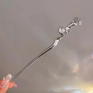 New Punk Metal Simple Hair pin Chinese Style Hair Sticks Women Hair Clip Pin Headwear Wedding Headdress Jewelry Accessories