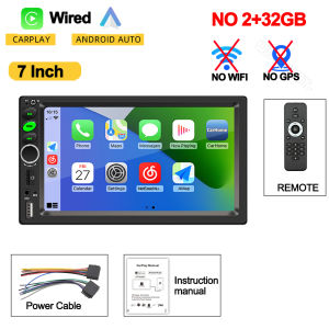 2Din Android 13 7/9/10 Wireless Carplay Universal Radio 64G BT Car Radio Multimedia Stereo For toyota Hyundai Kia Volkswagen