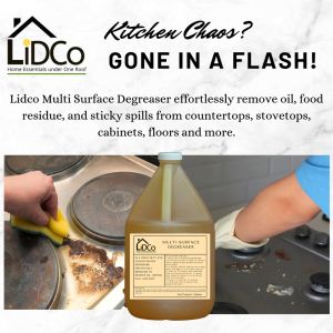Lidco Multi-Surface Degreaser | Heavy-Duty Oil & Grease Remover
